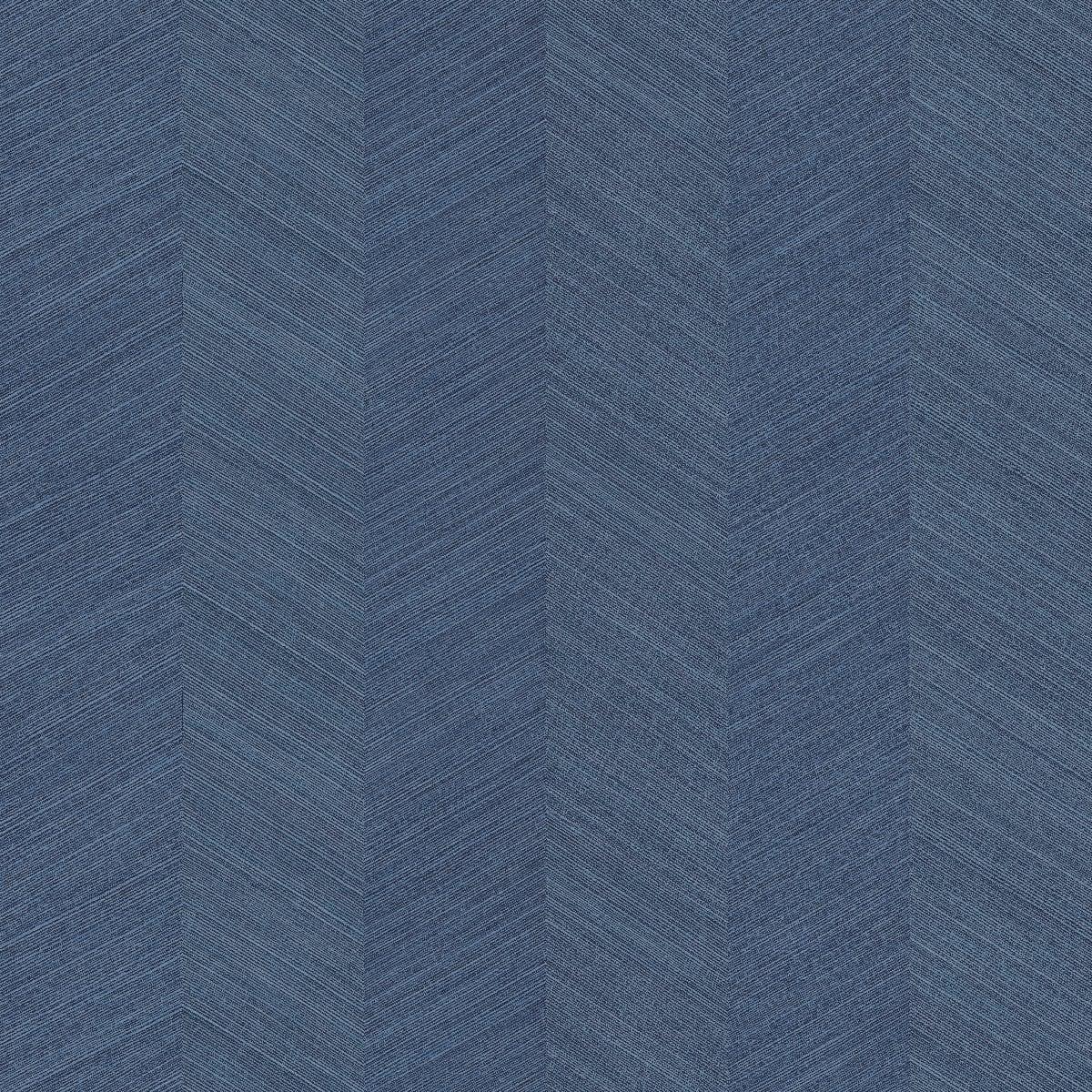 Seabrook Chevy Hemp Blue Wallpaper