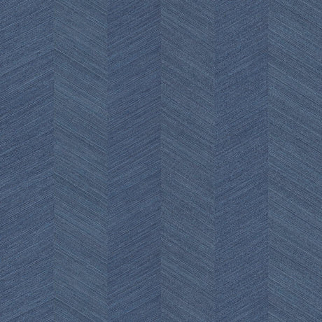 Seabrook Chevy Hemp Blue Wallpaper