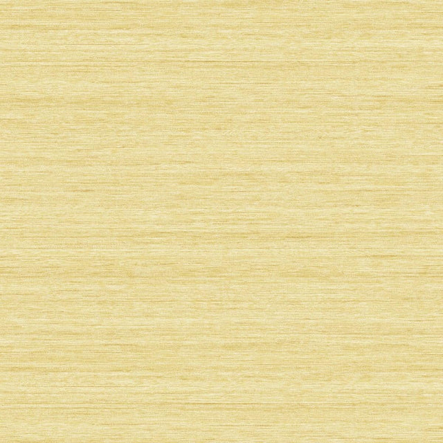 Seabrook Shantung Silk Lemon Zest Wallpaper