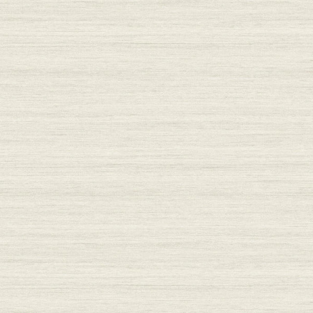 Seabrook Shantung Silk Lily White Wallpaper