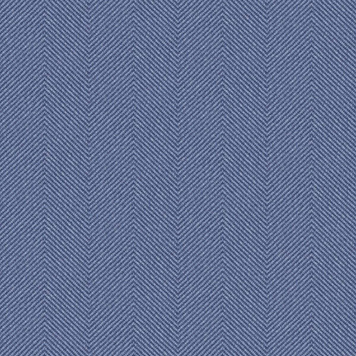 Seabrook Café Chevron Blue Wallpaper