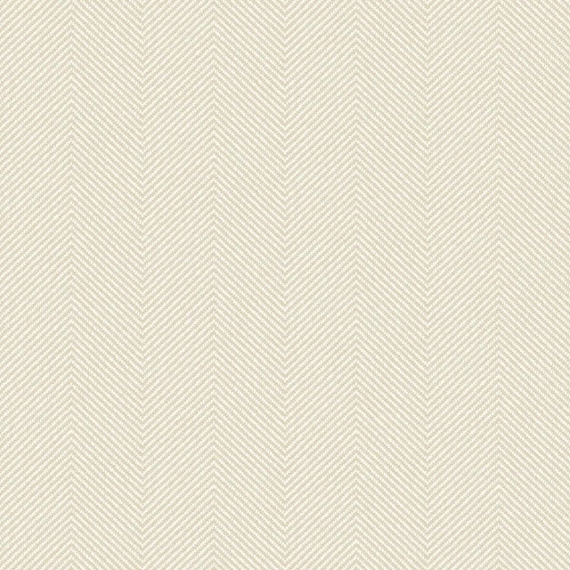 Seabrook Caf Chevron Buttermilk Wallpaper