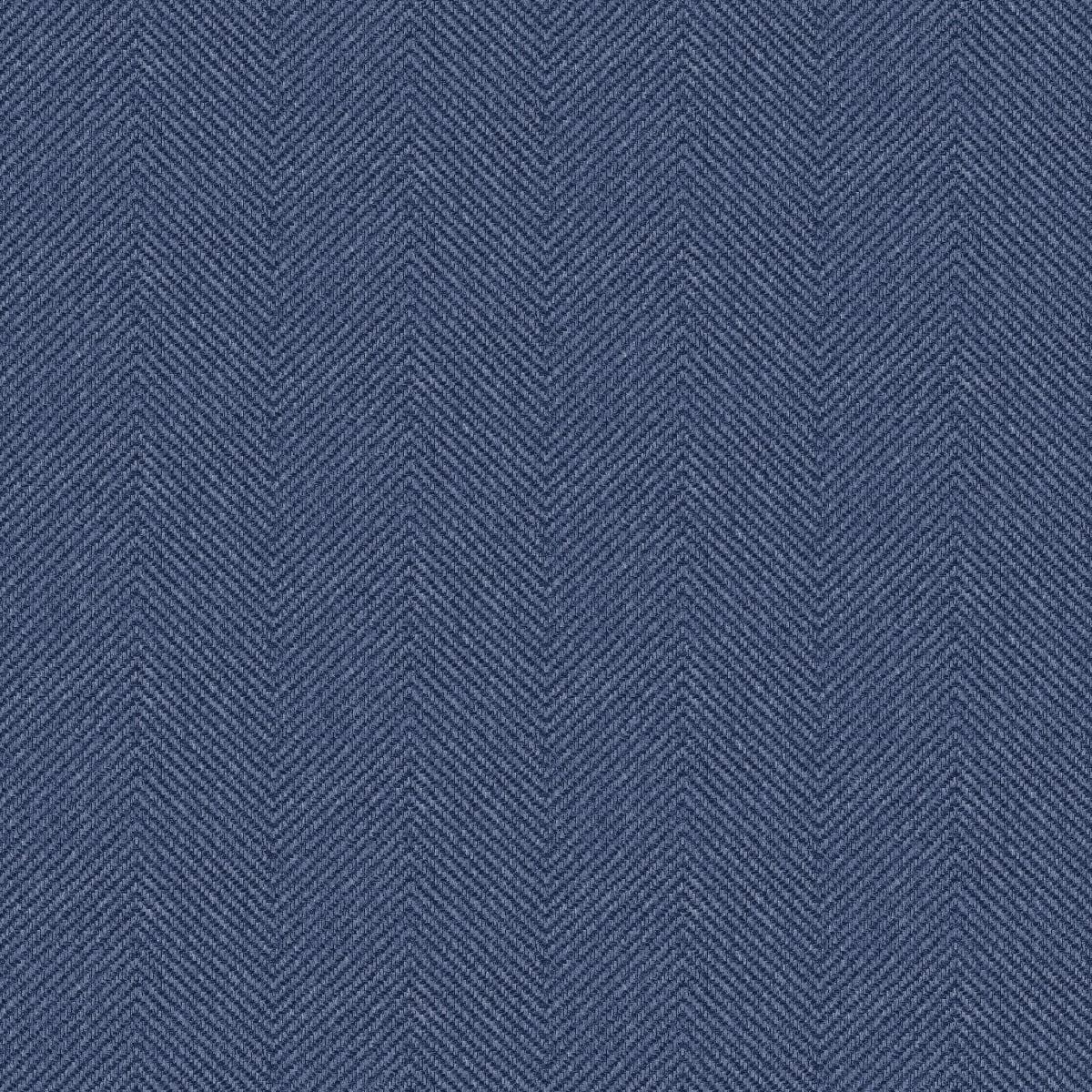 Seabrook Café Chevron Blue Wallpaper