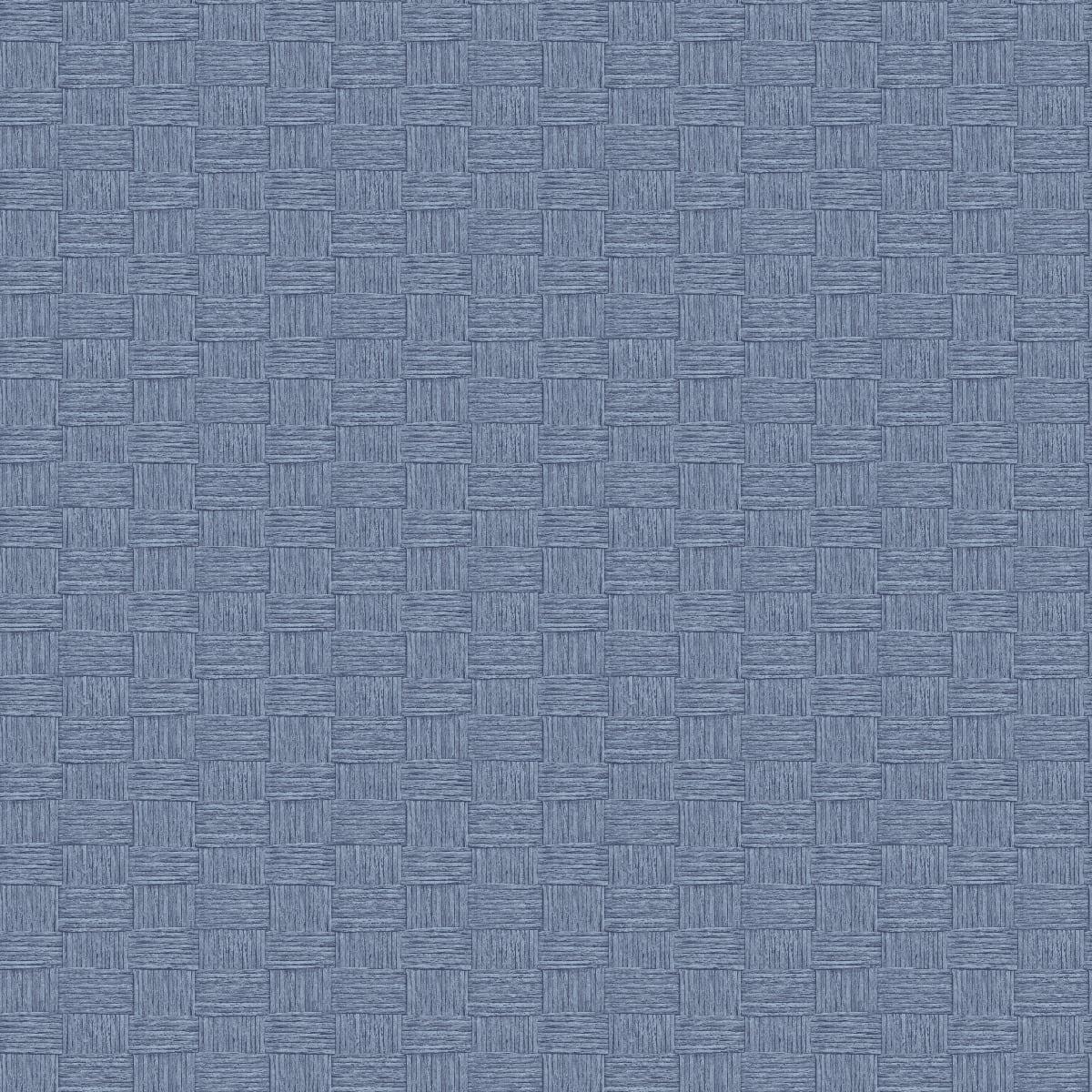 Seabrook Seagrass Weave Carolina Blue Wallpaper