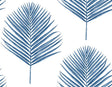Seabrook Maui Palm Coastal Blue Wallpaper