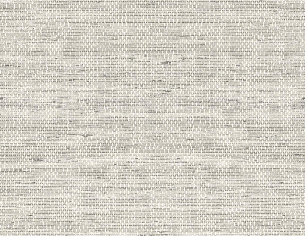 Seabrook Luxe Weave Grey Wallpaper