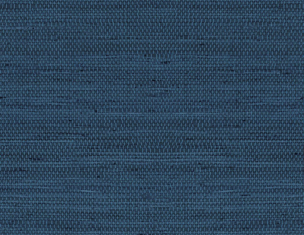 Seabrook Luxe Weave Coastal Blue Wallpaper
