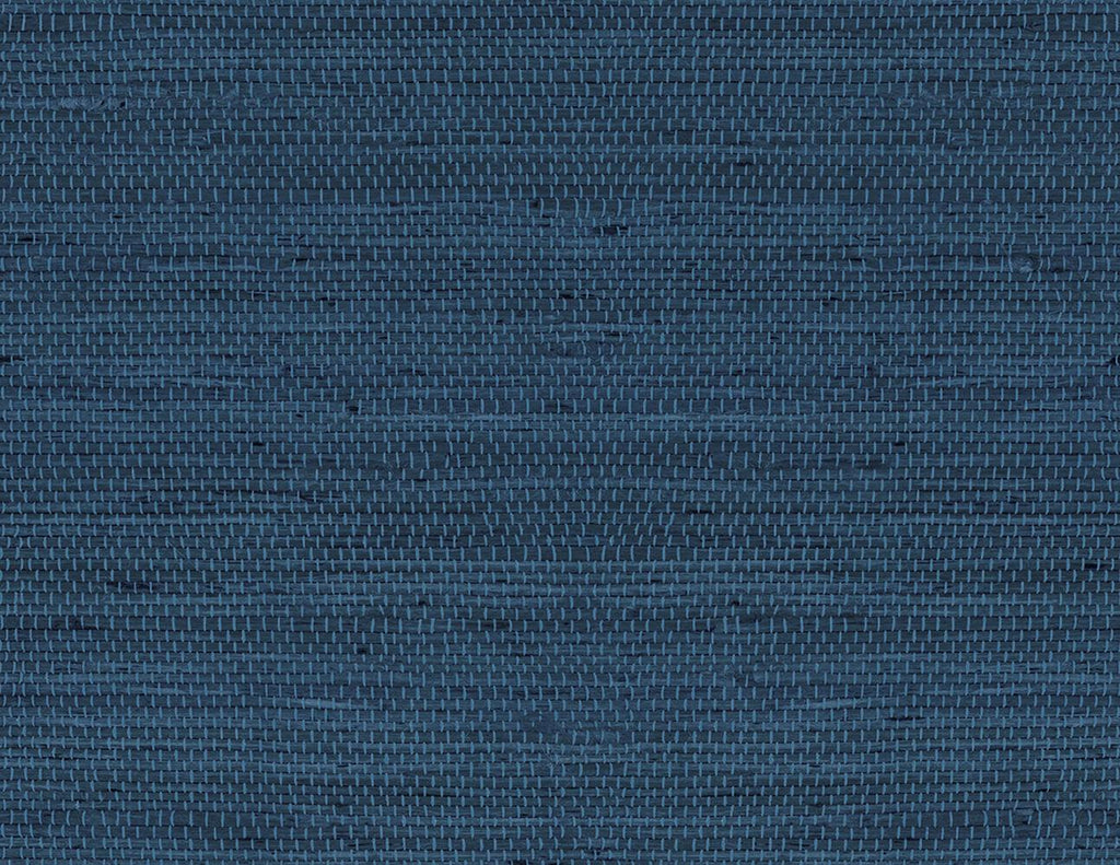 Seabrook Luxe Weave Blue Wallpaper