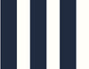 Seabrook Designer Stripe Midnight Blue & White Wallpaper