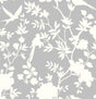 Seabrook Mono Toile Harbor Mist Wallpaper
