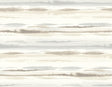 Seabrook Horizon Stripe Sand Dunes Wallpaper