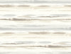 Seabrook Horizon Stripe Sand Dunes Wallpaper