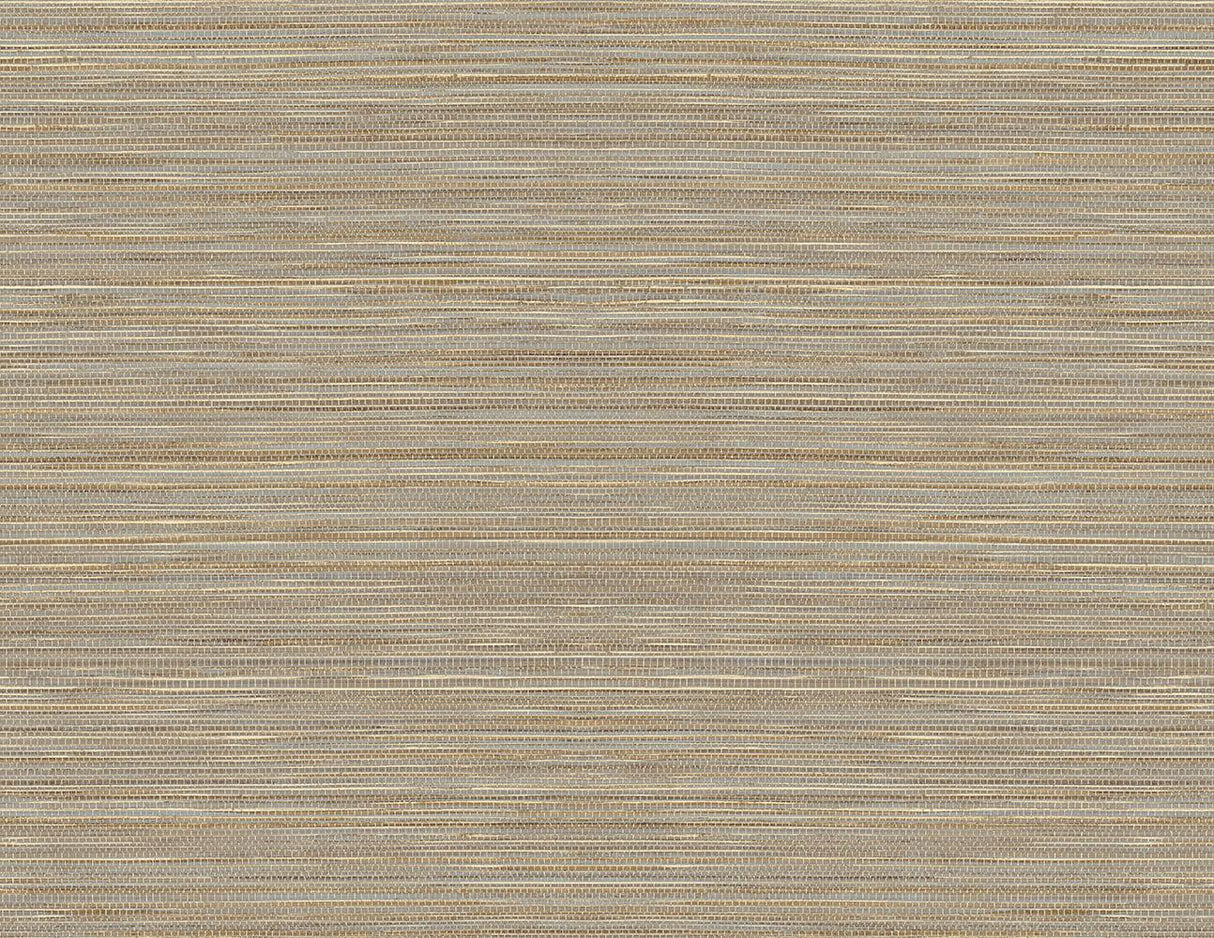 Seabrook Luxe Sisal Silver Wallpaper