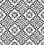 Seabrook Porto Tile Onyx Wallpaper