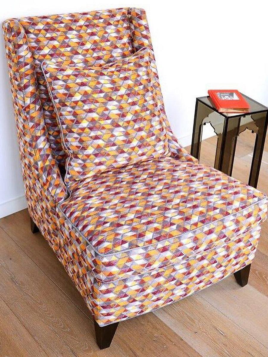 Hinson Carousel Coral Fabric