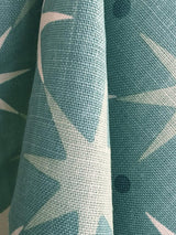 Hinson Star Power Aqua Fabric