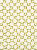 Hinson Island Trellis Green Fabric