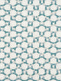 Hinson Island Trellis Aqua Fabric