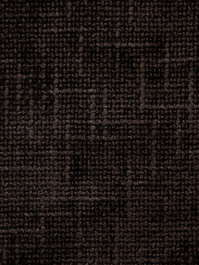 Hinson Rivoli Chenille Deep Brown Fabric