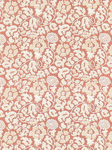 Scalamandre Maiden Floral Terracotta Fabric
