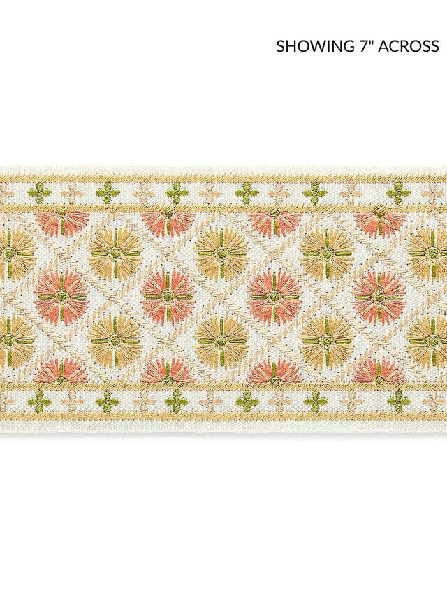 Scalamandre Hansel Embroidered Tape Citrus Twist Trim