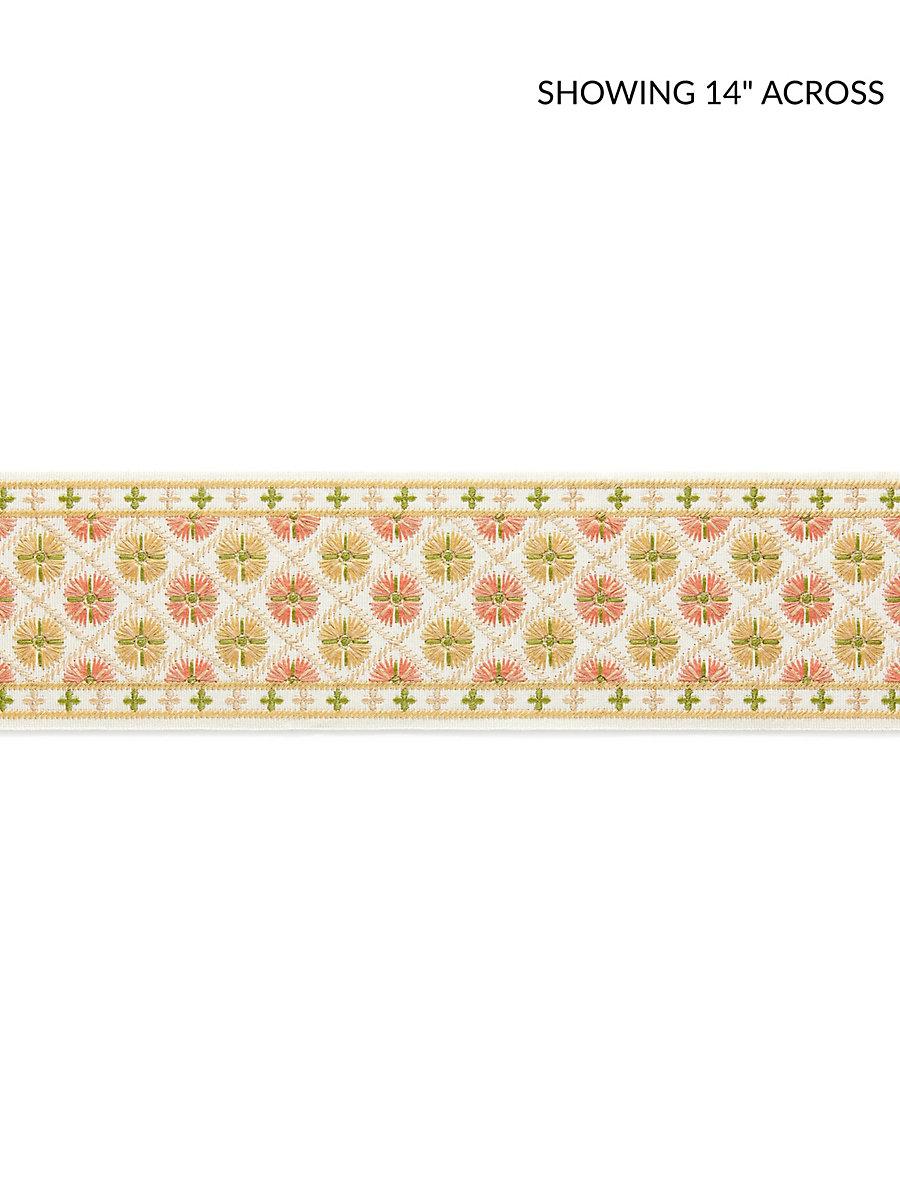 Scalamandre Hansel Embroidered Tape Citrus Twist Trim