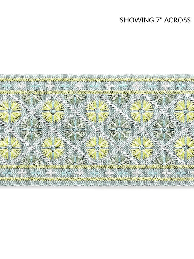 Scalamandre Hansel Embroidered Tape Summer Breeze Trim