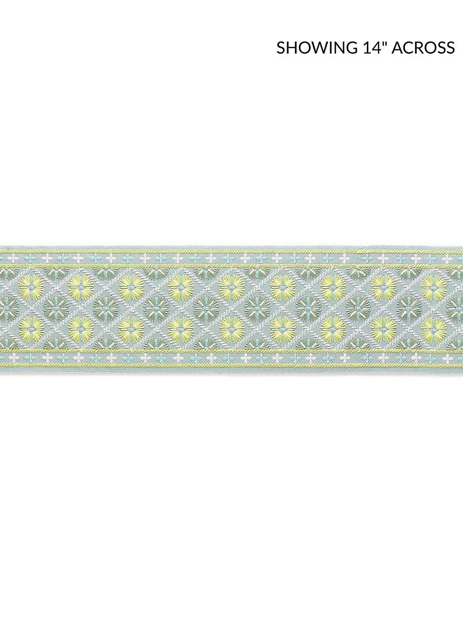 Scalamandre Hansel Embroidered Tape Summer Breeze Trim