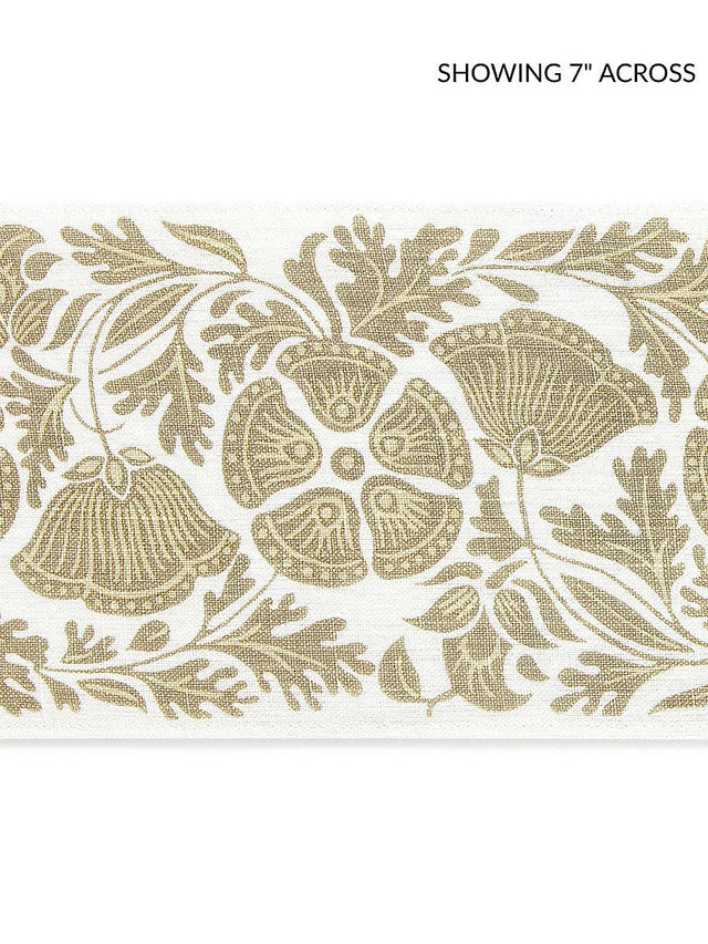 Scalamandre Gretel Printed Tape Wheat Fields Trim