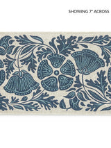 Scalamandre Gretel Printed Tape Bluebird Trim