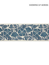 Scalamandre Gretel Printed Tape Bluebird Trim
