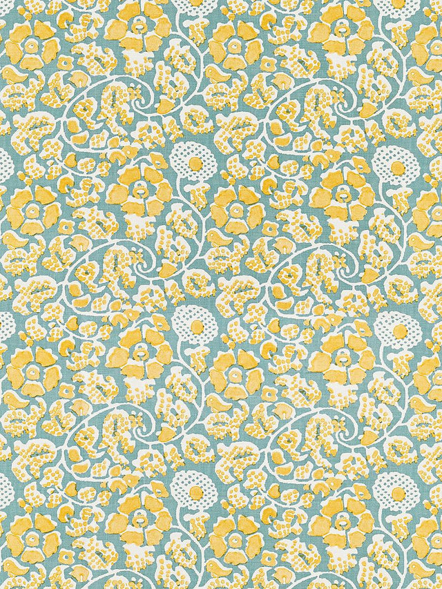 Scalamandre Maiden Floral Aruba Fabric