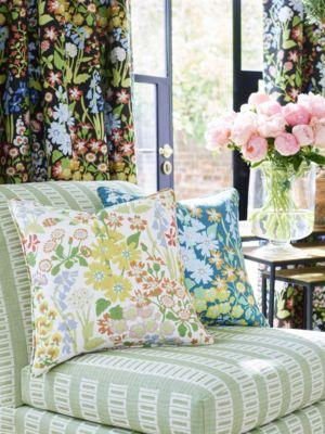 Grey Watkins Nymph Floral Emerald Multi Fabric