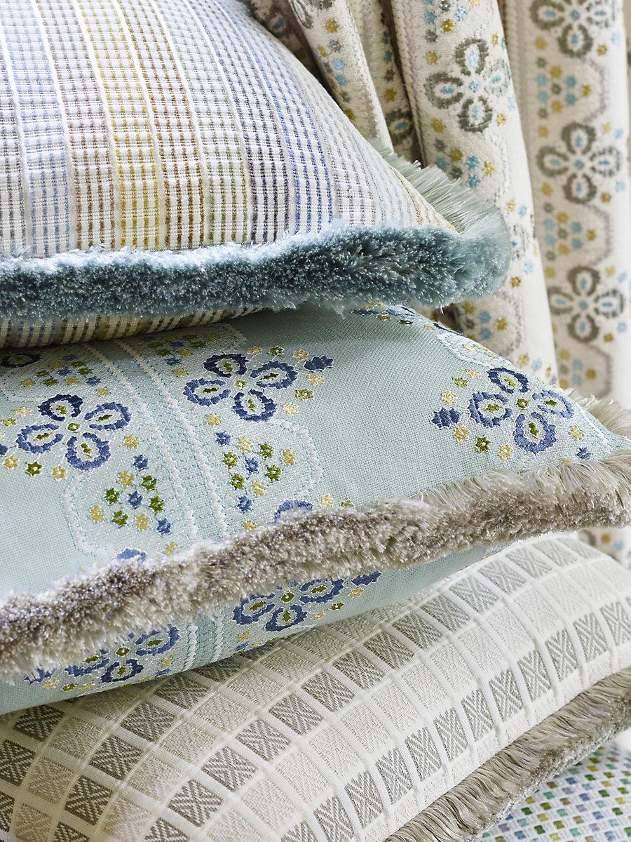 Scalamandre Imogen Embroidery Seabed Fabric