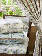 Scalamandre Imogen Embroidery Seabed Fabric