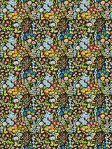 Scalamandre Nymph Floral Black Multi Fabric