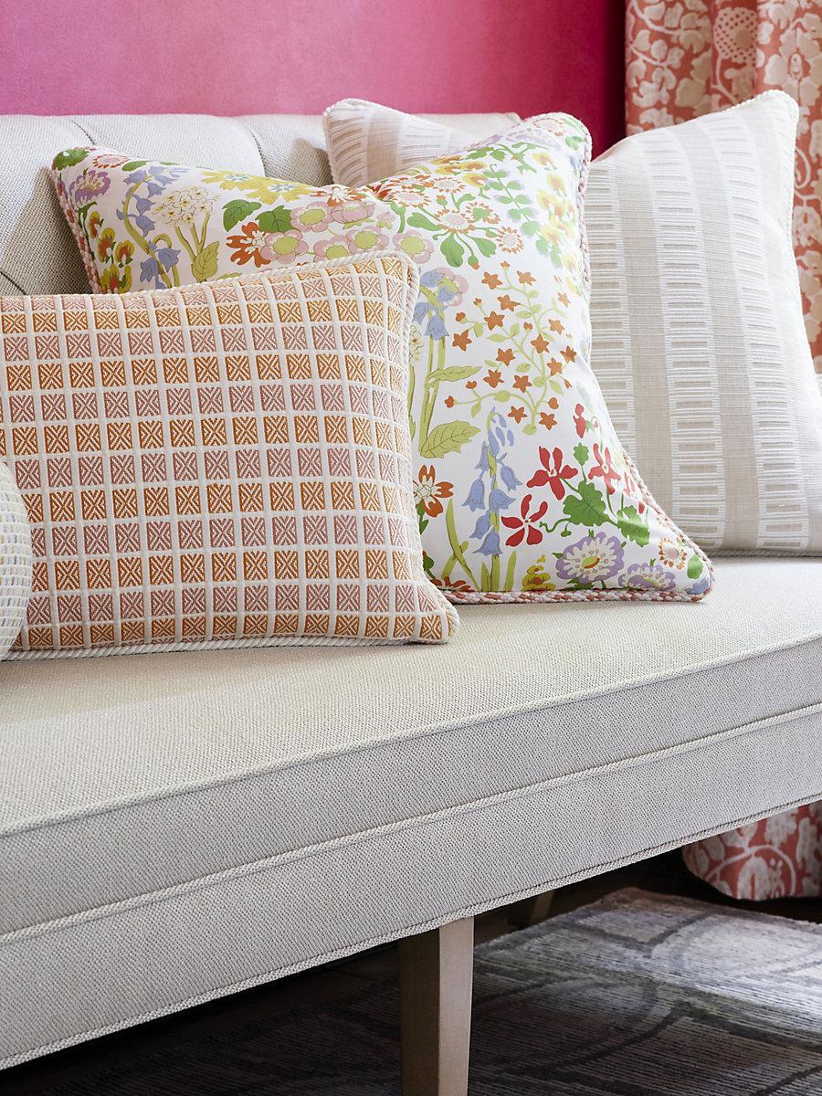 Scalamandre Fair Isle Begonia Fabric