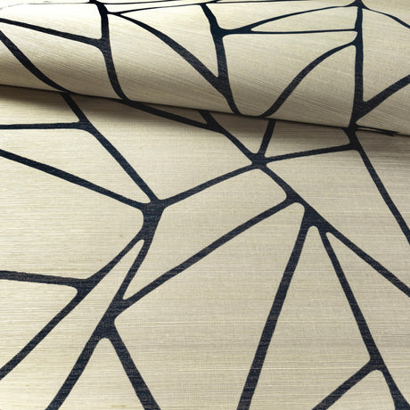 Kravet TO THE POINT INDIGO Wallpaper