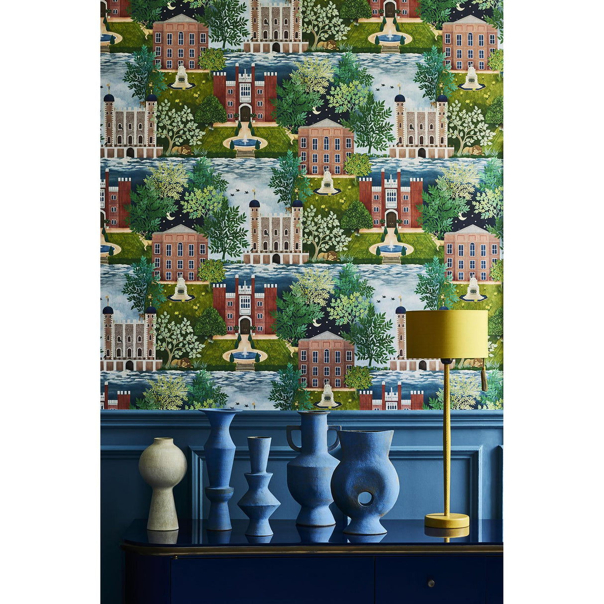 Cole & Son PALACE TALES TERRACOTTA Wallpaper