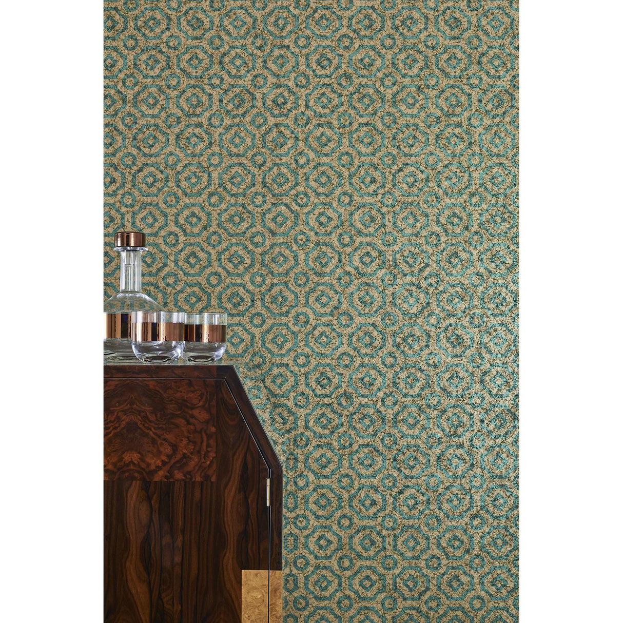 Cole & Son QUEEN S QUARTER EMD/MAGLD Wallpaper
