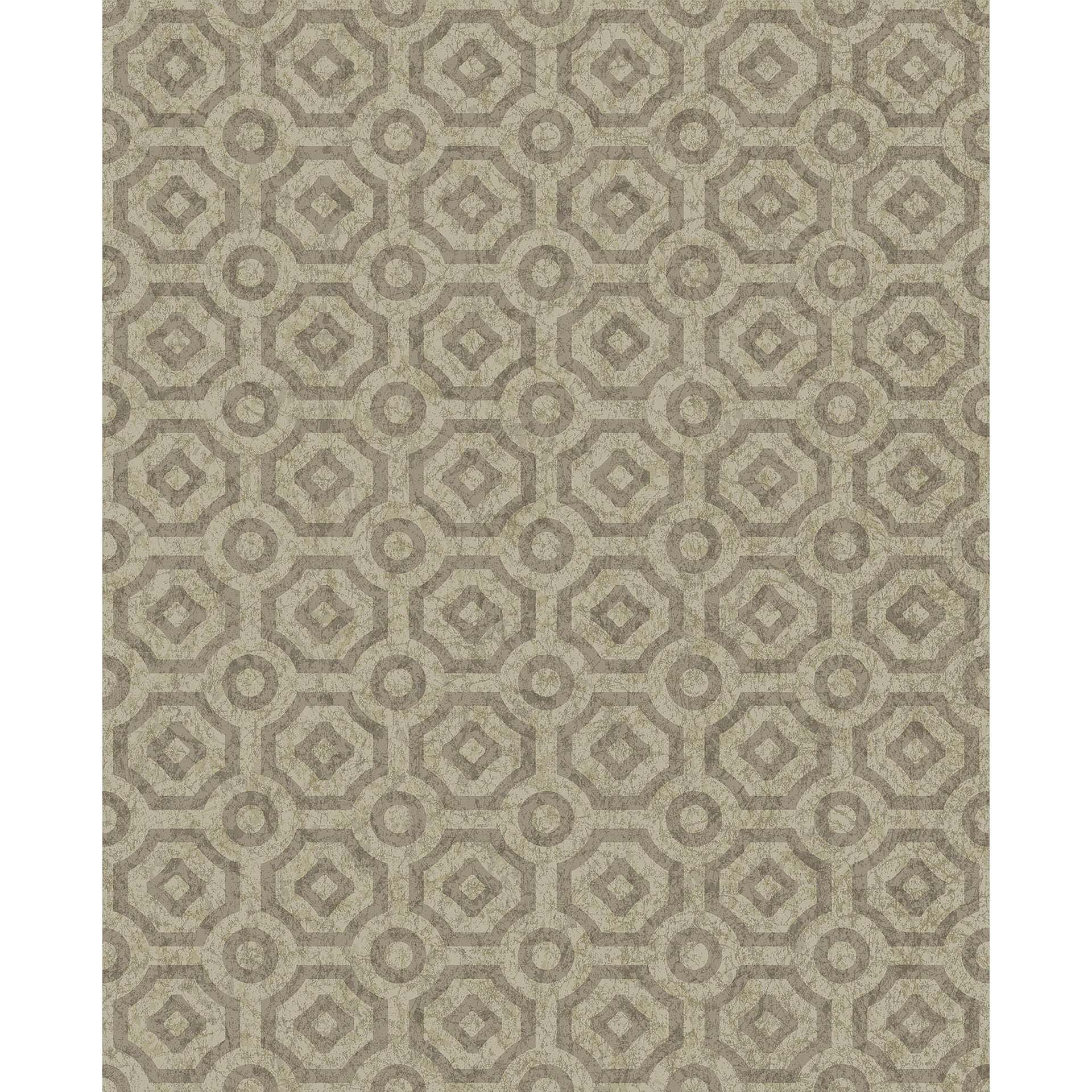 Cole & Son Queen S Quarter Met Gilvr Wallpaper