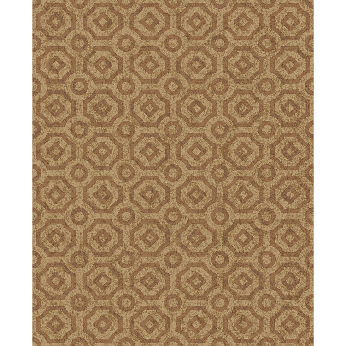 Cole & Son QUEEN S QUARTER MTCOPPER Wallpaper