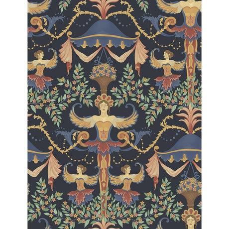 Cole & Son Chamber Angels Denim Wallpaper