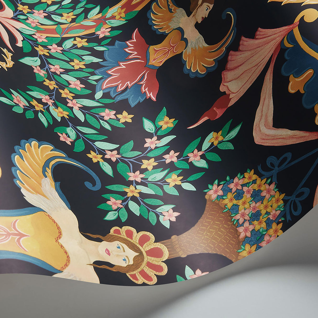 Cole & Son CHAMBER ANGELS DENIM Wallpaper