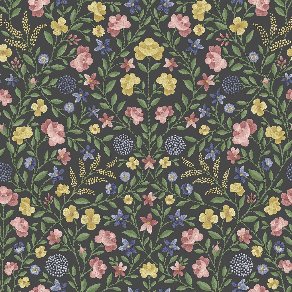 Cole & Son COURT EMBROIDERY YELLOW Wallpaper