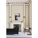 Cole & Son WOLSEY STARS SOOT ON SNOW Wallpaper