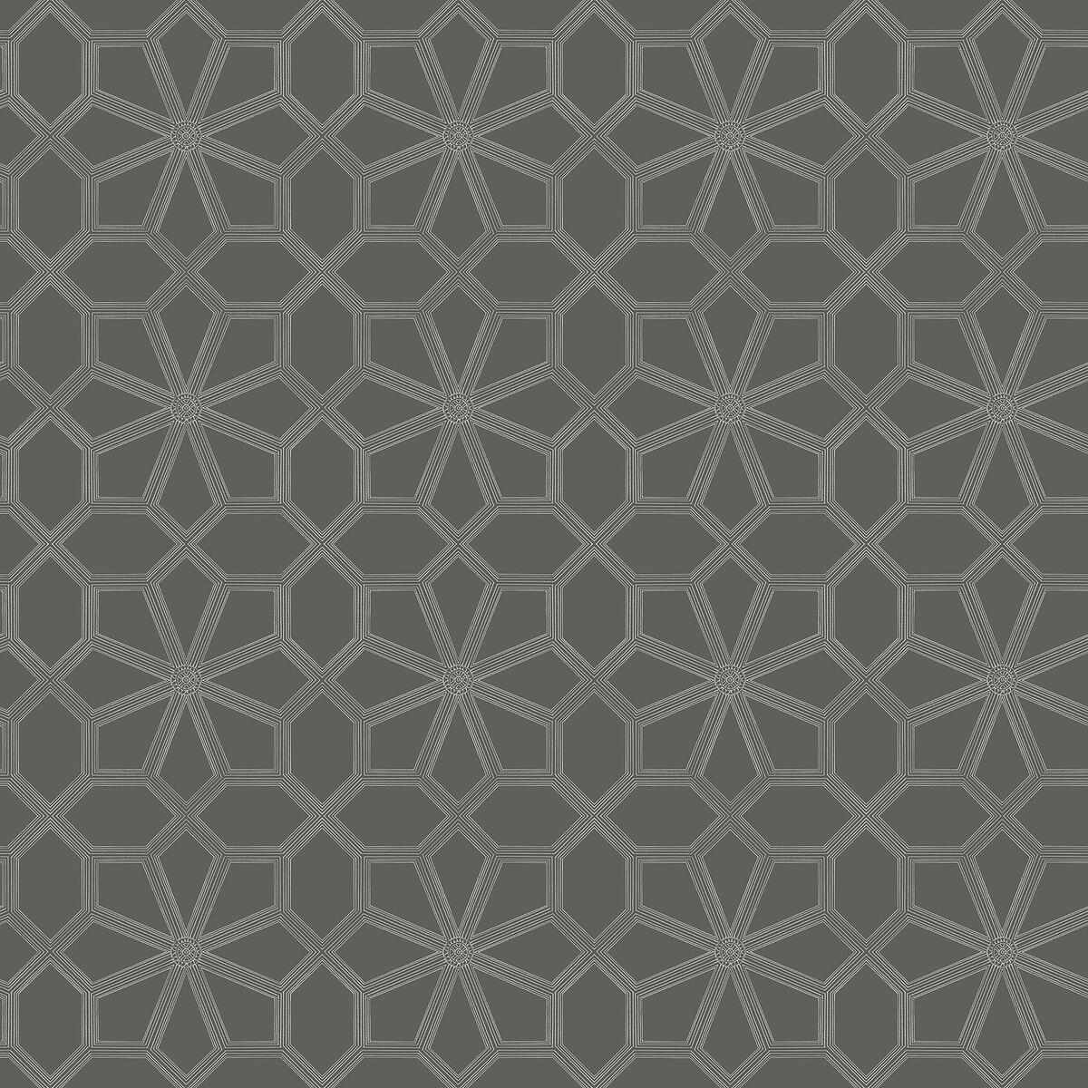 Cole & Son Wolsey Stars Chalk/Charcl Wallpaper