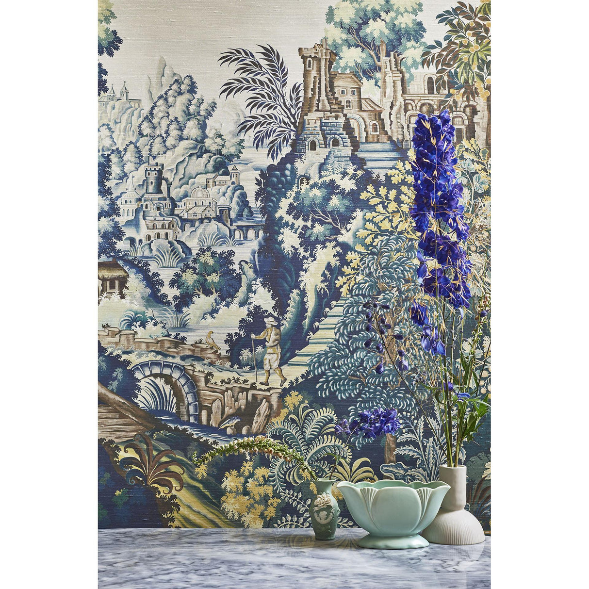 Cole & Son VERDURE TAPESTRY SILK PTS&L Wallpaper