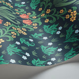 Cole & Son TUDOR GARDEN RO&FGRN/CHAR Wallpaper