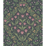 Cole & Son Tudor Garden Plm&Ogrn/Chr Wallpaper